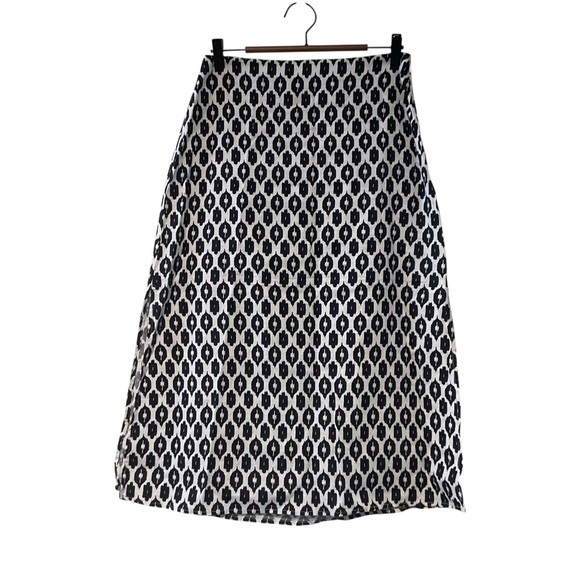 Marine layer Ryan Print Midi Skirt Size 4 versatile lightweight vacation - Picture 3 of 16